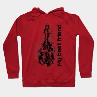 guitar is my best friend Hoodie